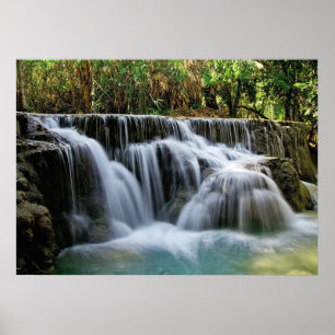 Poster Chutes de Kuang Si, Laos