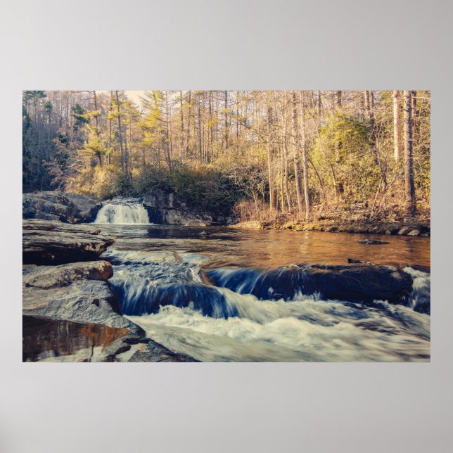 Poster Chutes de Linville (Devant)