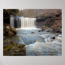Poster Chutes de Meadow Creek