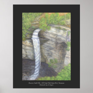 Poster Chutes de Raccoon Creek
