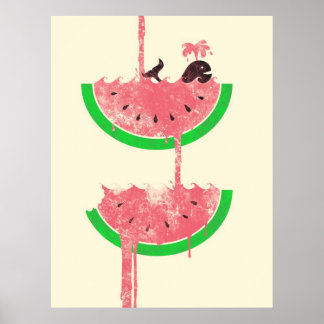 Poster Chutes de Watermelon