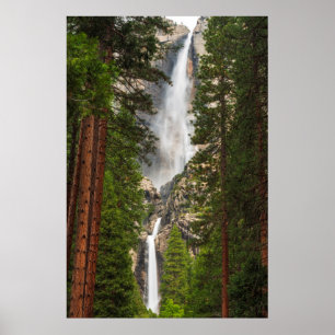 Poster Chutes de Yosemite, Californie