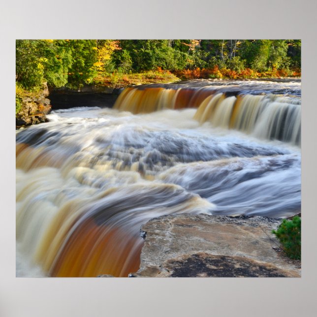 Poster Chutes d'eau (Devant)