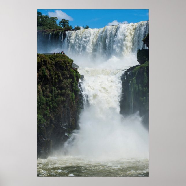 Poster Chutes d'Iguazu, Vertical (Devant)