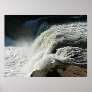 Poster Chutes d'Ohiopyle en Pennsylvanie