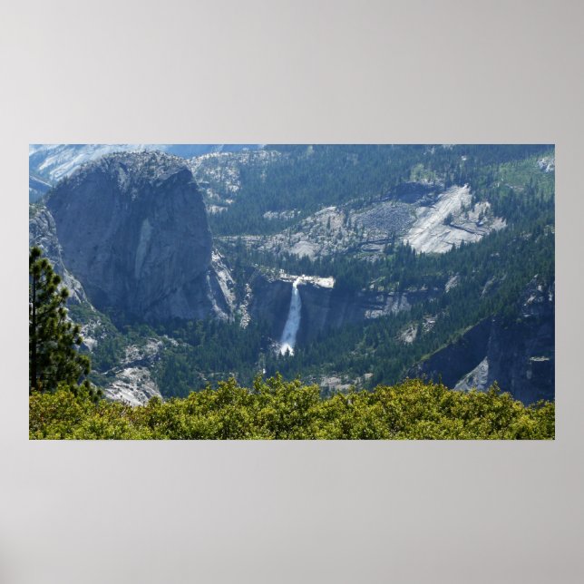 Poster Chutes du Nevada de la piste Panorama Yosemite (Devant)