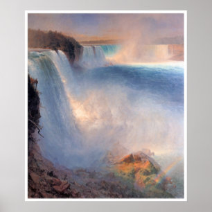 Poster Chutes du Niagara du côté américain