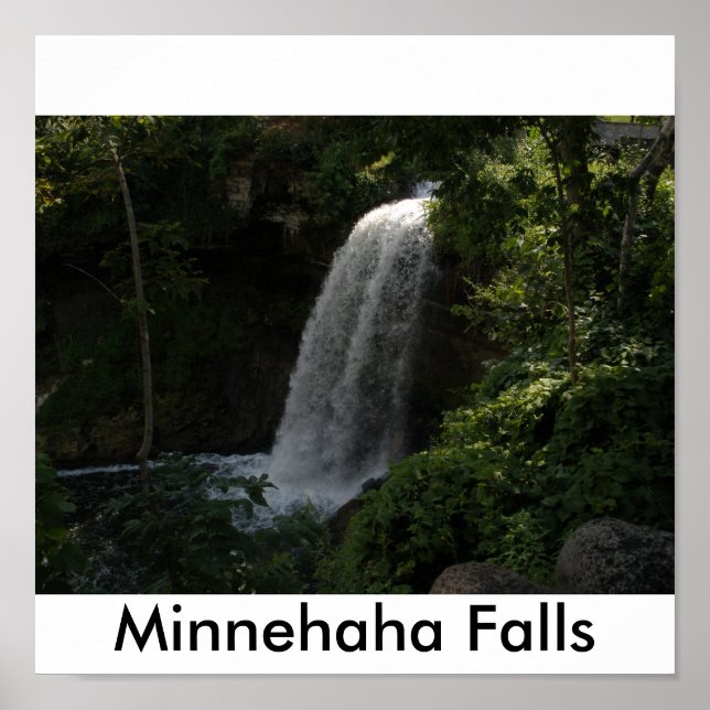 Poster Chutes Minnehaha (Devant)