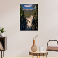Chutes Sunwapta, Cascade Photographie