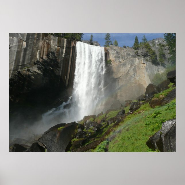 Poster Chutes vernales I dans le parc national Yosemite (Devant)