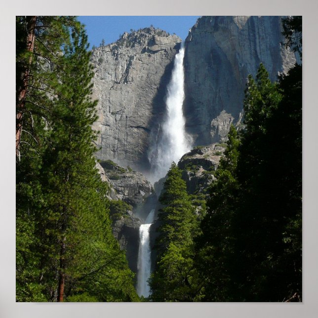 Poster Chutes Yosemite II du parc national Yosemite (Devant)