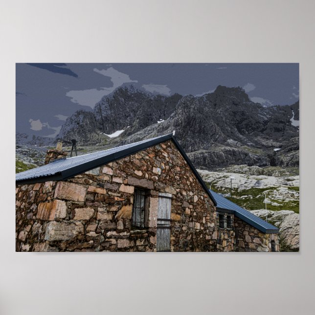 Poster CIC Hut, Ben Nevis, Écosse (Devant)