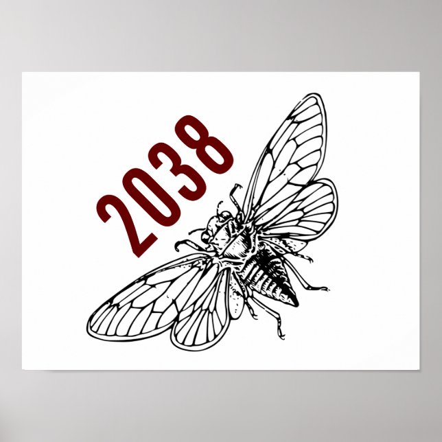 Poster Cicadas 2038 (Devant)