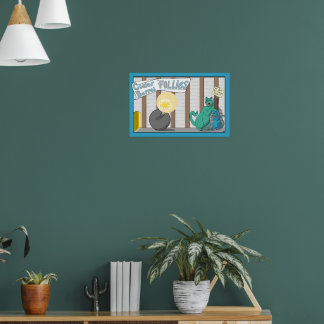 Poster Cider Barrell Follies Comic