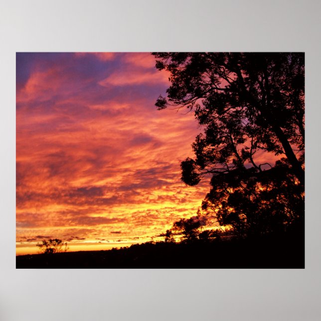 Poster Ciel Couleur (Devant)