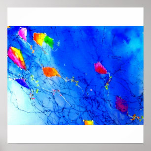 Poster Ciel de cerf-volant