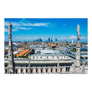 Poster Ciel de Milan