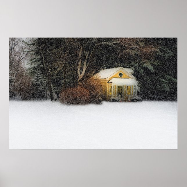 Poster Ciel de neige (Devant)