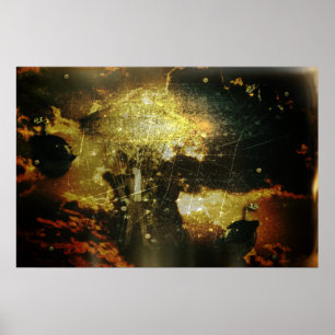 Poster Ciel de Steampunk