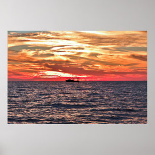 Poster Ciel en feu