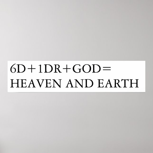 POSTER CIEL ET TERRE (Devant)