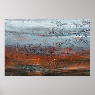 Poster Ciel gris