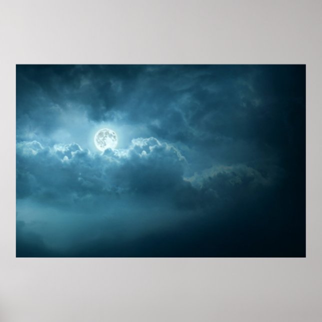 Poster Ciel nocturne (Devant)