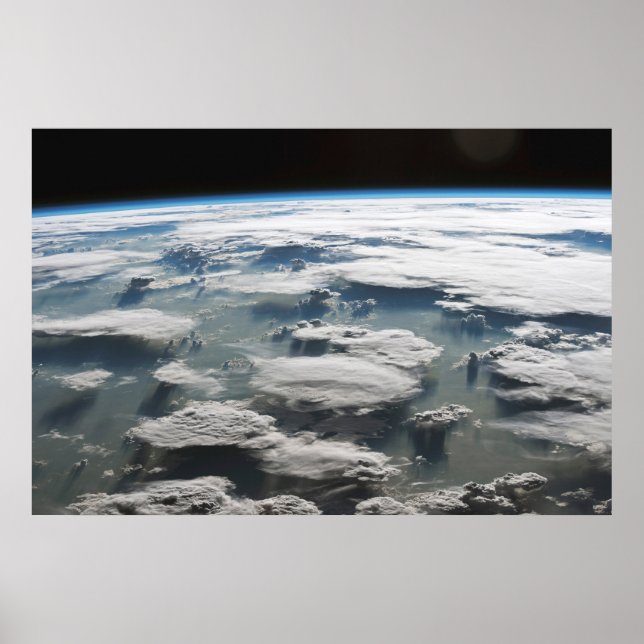 Poster Ciel orageux au-dessus de l'Amazonie (Devant)