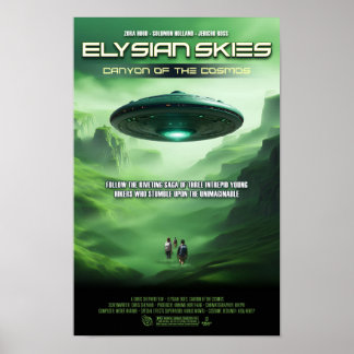 Poster Ciels Elysiens : Canyon du film artistique Cosmos