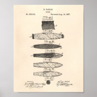 Cigar 1887 Art Brevet Vieux Poivre
