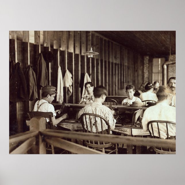 Poster Cigar Boys, 1909 (Devant)