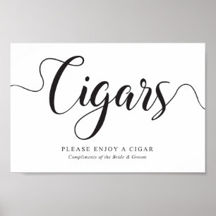 Poster Cigares. Mariage Cigars Gratuit
