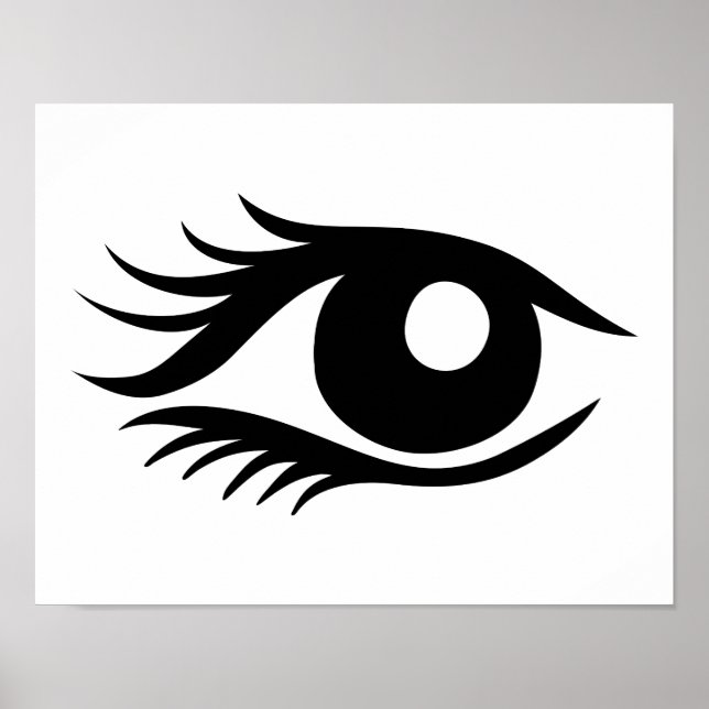 Poster Cilia oculaire (Devant)