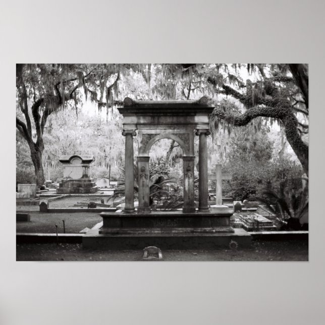 Poster Cimetière Bonaventure Savannah (Devant)
