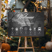 Cimetière Gothique Noir & Blanc Jusqu'À La Mort