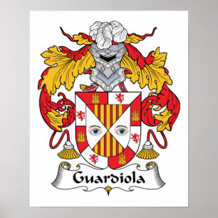 Poster Cimier de la famille Guardiola