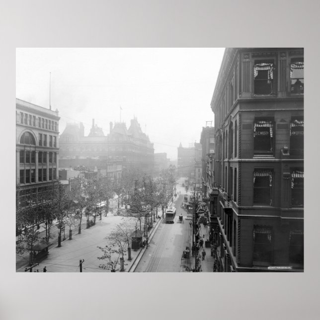 Poster Cincinnati, 1900 (Devant)