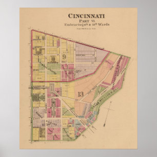 Poster Cincinnati, Ohio 8