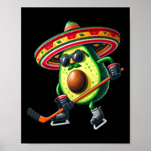 Poster Cinco De Mayo Avocado Montrer Des Compétences De H