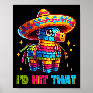 Poster Cinco De Mayo Des Idées Drôle J'Ai Touché Que Pina