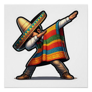 Poster Cinco de Mayo Man