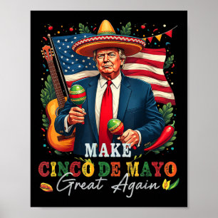 Poster Cinco De Mayo Rendez au Cinco De Mayo sa grandeur