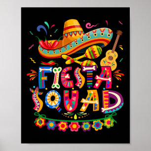 Poster Cinco De Mayo Tee Parti Mexicain Cinco