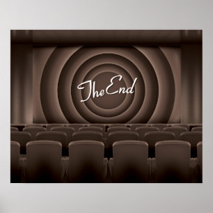 Poster Cinéma de cinéma de film vintage