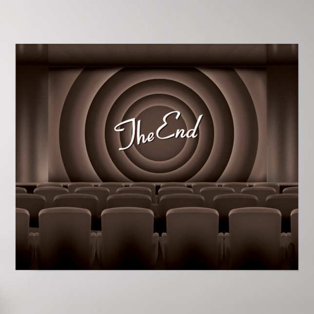 Poster Cinéma vintage (Devant)