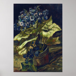 Poster Cineraria de Van Gogh dans un pot de fleurs