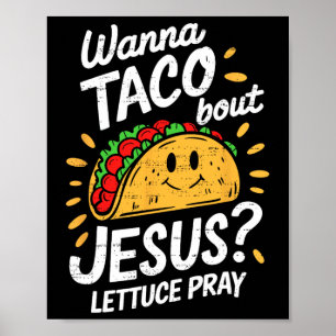 Poster Cinq Mai Jésus Fête Mexicaine Chrétienne
