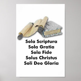 Poster Cinq Solas