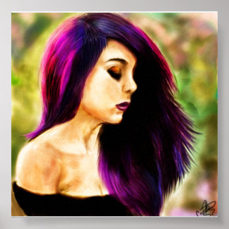 Poster Cinquante Nuances De Violet