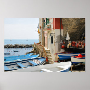 Poster Cinque terre - Riomaggiore